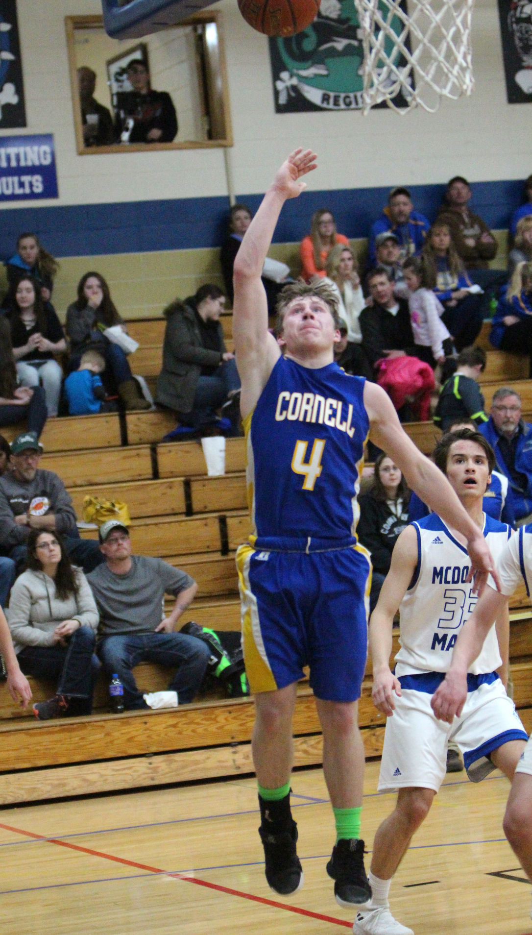 Cornell at McDonell boys basketball 2-27-18